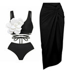 Subtly Elegant Bikini with a Refined Vintage Look