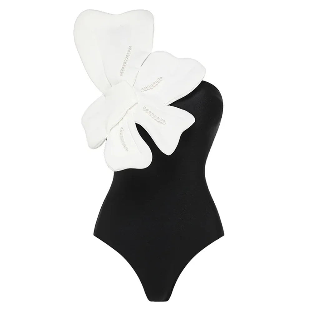 Casually Elegant Bathing Suit with a Refined Edge