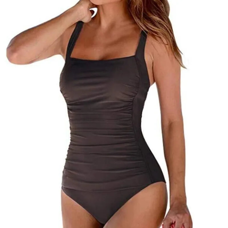 Classic Vintage Bathing Suit with a Flattering Fit
