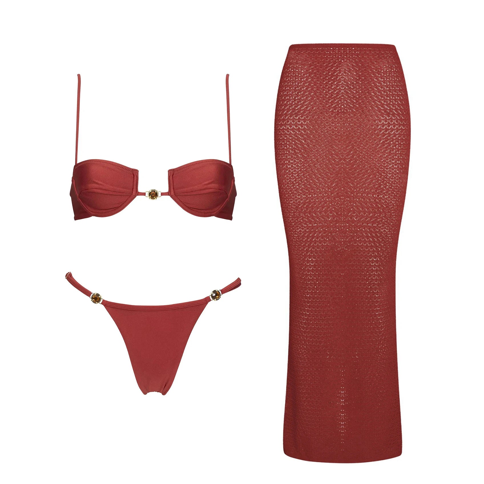 Casually Elegant Bathing Suit with a Refined Edge
