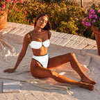 Effortlessly Elegant Bathing Suit with a Timeless Design