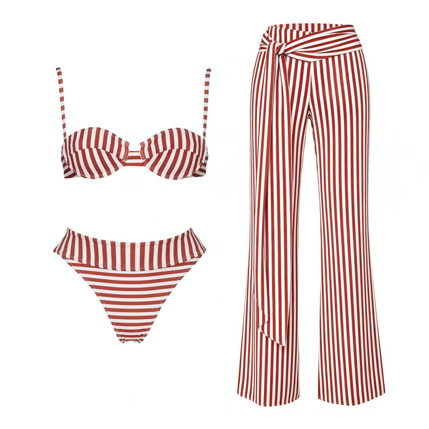 Subtly Elegant Swimsuit with a Refined Vintage Look