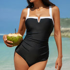 Classic Vintage Bathing Suit with a Flattering Fit