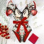 Effortlessly Elegant Bathing Suit with a Timeless Design