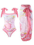 Subtly Elegant Swimsuit with a Refined Vintage Look