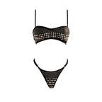 Subtly Elegant Bikini with a Refined Vintage Look