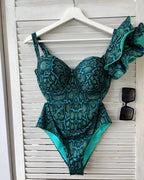Finely Styled Bathing Suit with a Classic Vintage Look