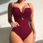 Casually Elegant Bathing Suit with a Refined Edge