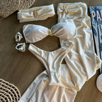 Casually Elegant Bathing Suit with a Refined Edge