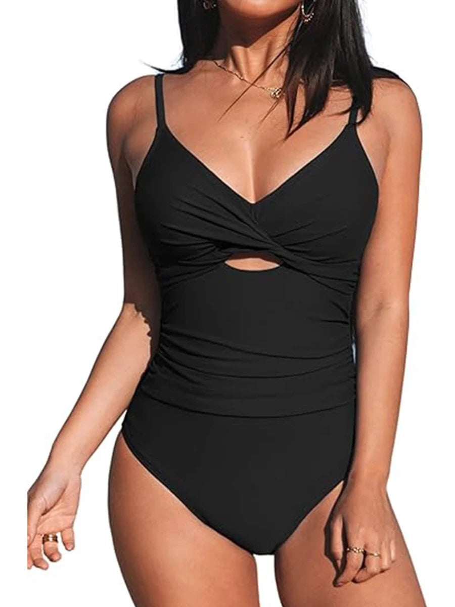 Classic Vintage Swimsuit with a Flattering Fit