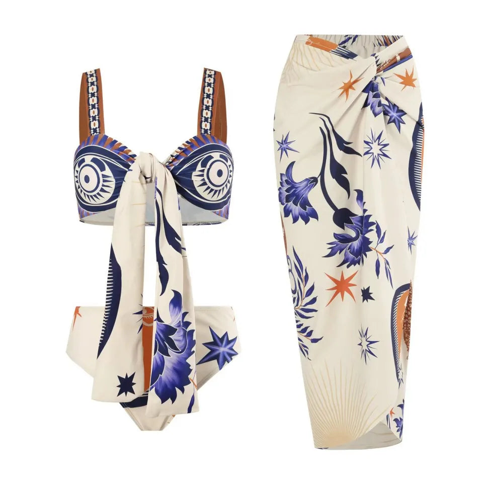 Finely Styled Bathing Suit with a Classic Vintage Look