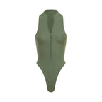 Casually Elegant Swimsuit with a Refined Edge