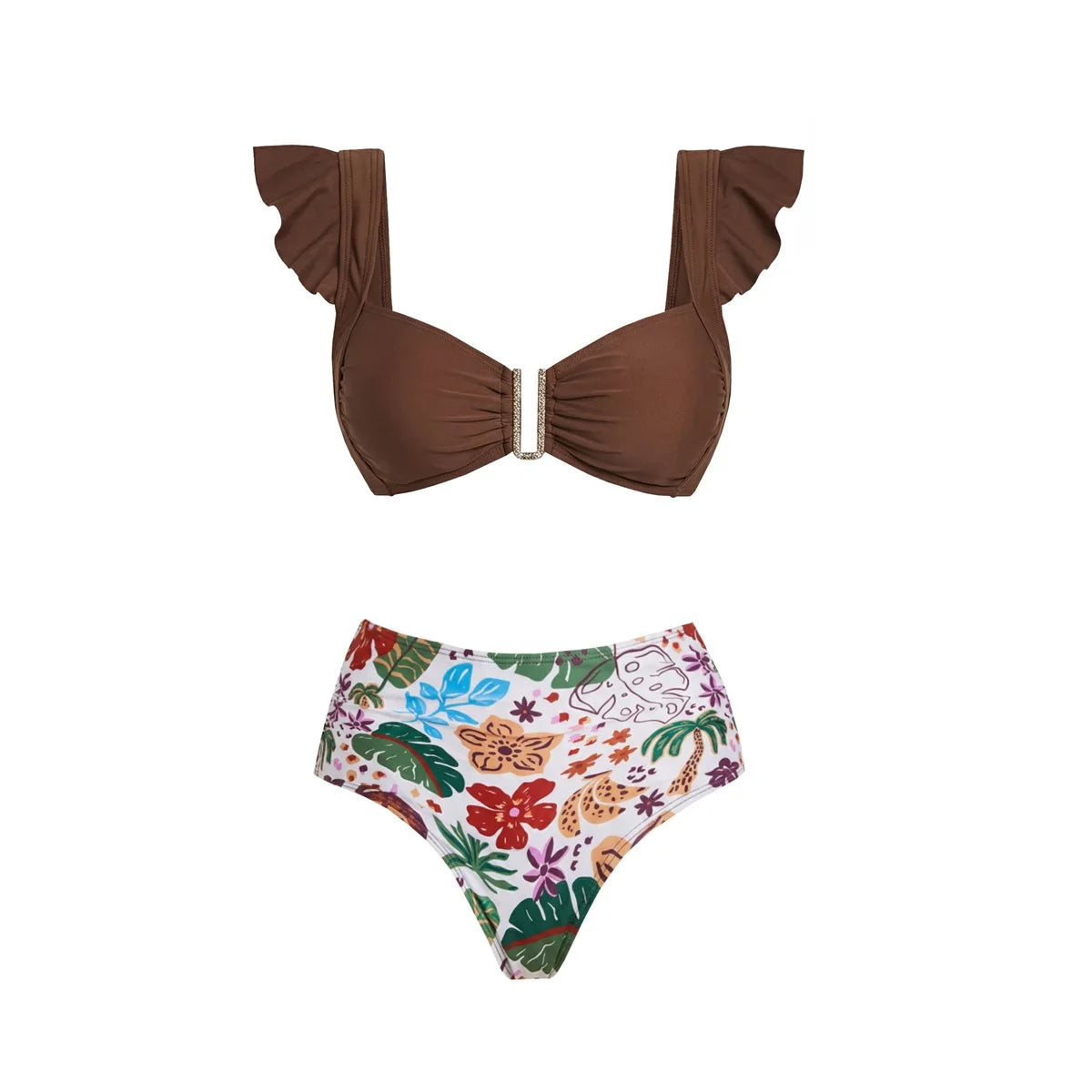 Vintage Inspired Bathing Suit with a Contemporary Edge