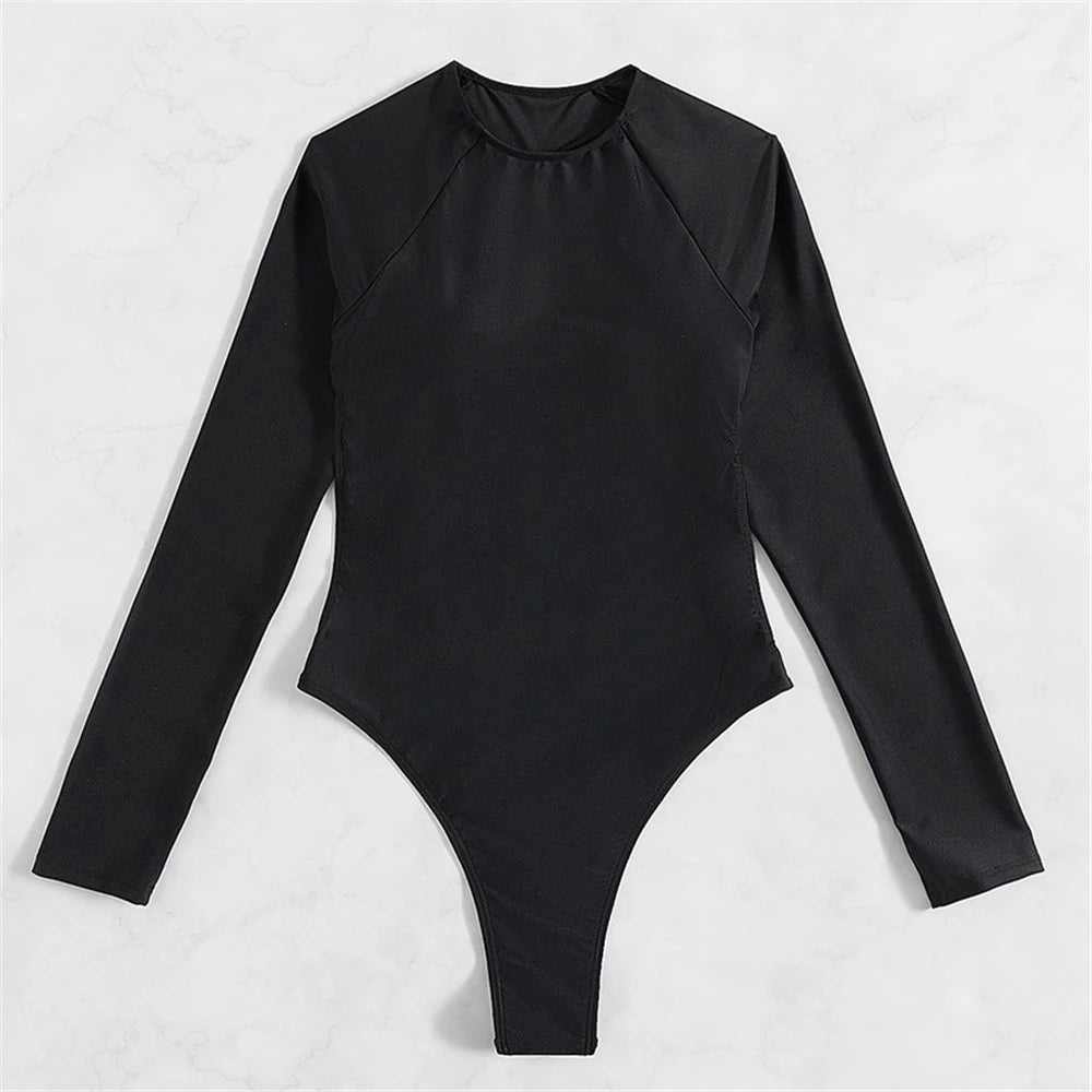 Casually Elegant Monokini with a Refined Edge
