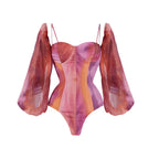 Finely Styled Bathing Suit with a Classic Vintage Look