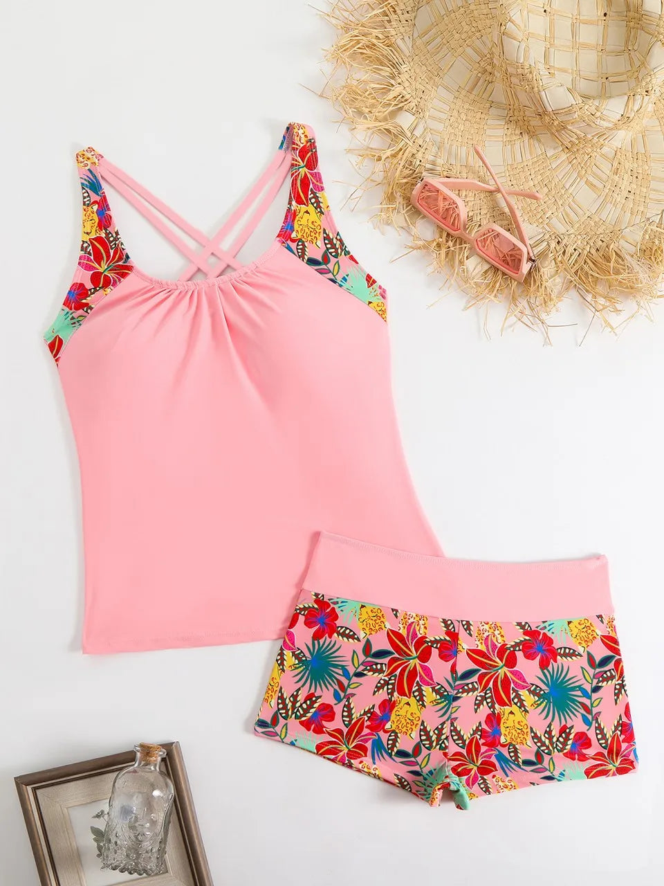 Casually Elegant Bathing Suit with a Refined Edge