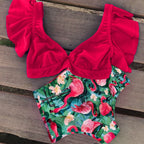 Classic Vintage Bathing Suit with a Flattering Fit