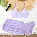 Classic Vintage Bikini with a Flattering Fit