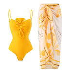 Beautifully Finished Bathing Suit in a Timeless Design