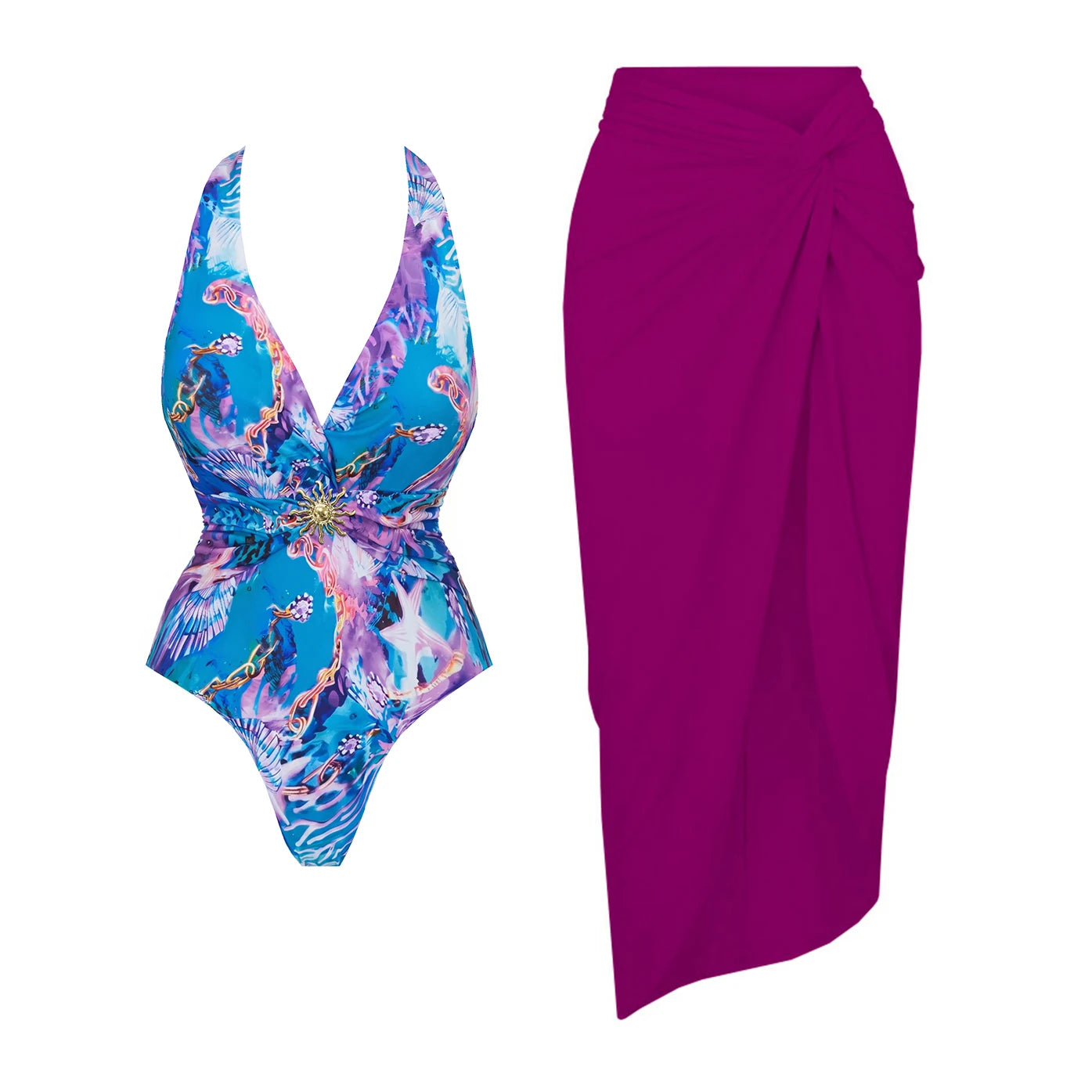 Classic Vintage Bikini with a Flattering Fit