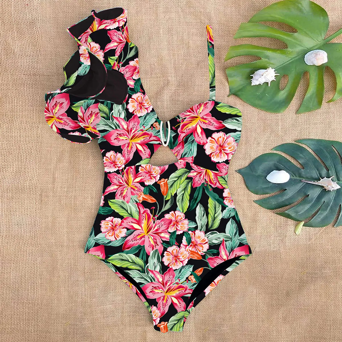 Finely Styled Bathing Suit with a Classic Vintage Look