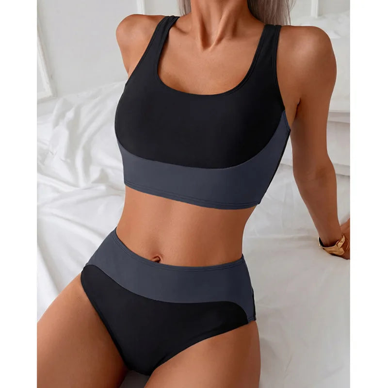 Classic Vintage Bathing Suit with a Flattering Fit