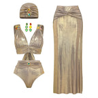 Subtly Elegant Bikini with a Refined Vintage Look