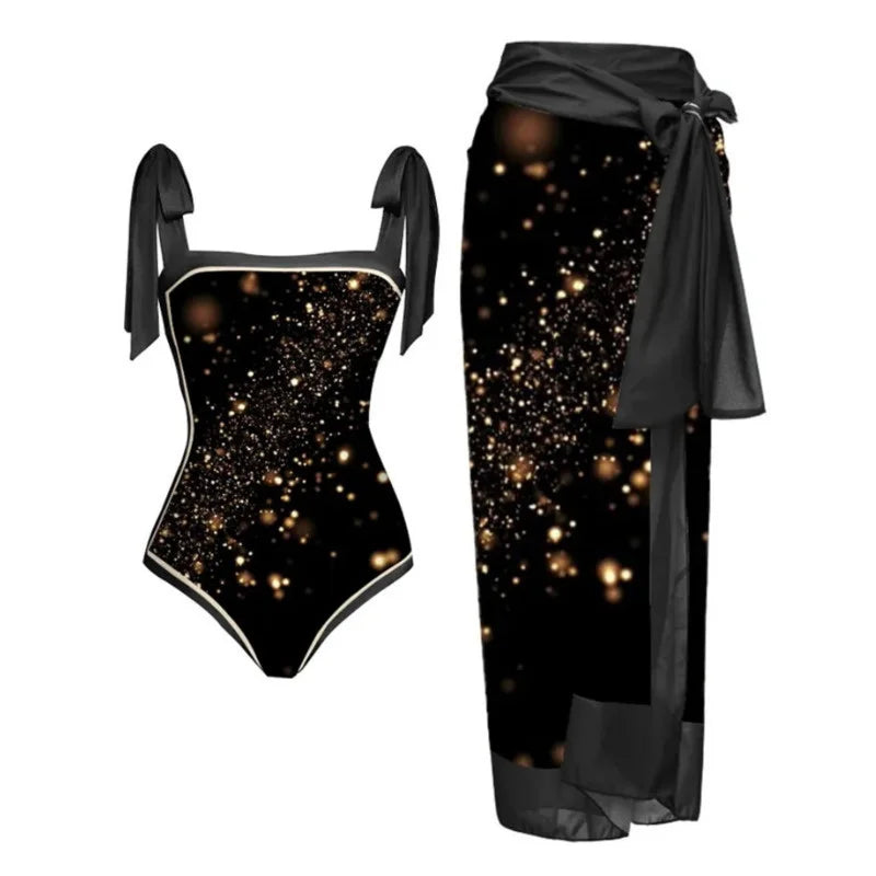 Casually Elegant Bathing Suit with a Refined Edge