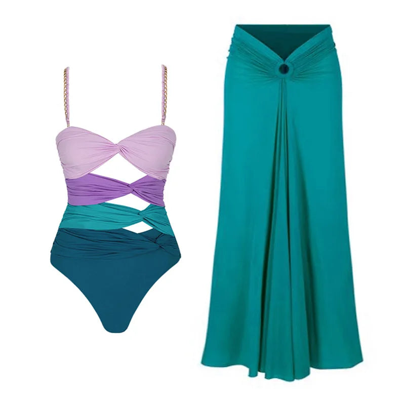 Classic Vintage Swimsuit with a Flattering Fit
