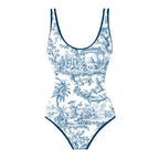 Subtly Elegant Swimsuit with a Refined Vintage Look