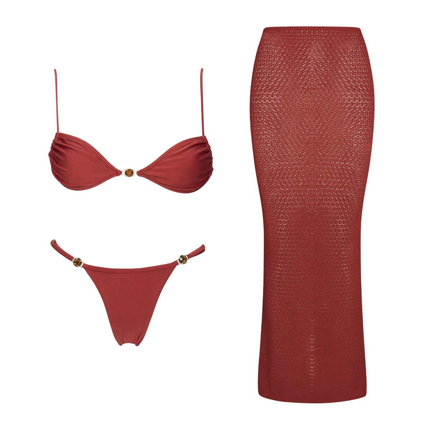 Casually Elegant Bathing Suit with a Refined Edge