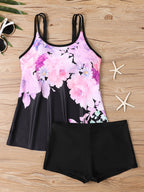 Subtly Elegant Bathing Suit with a Refined Vintage Look