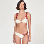 Subtly Elegant Bathing Suit with a Refined Vintage Look