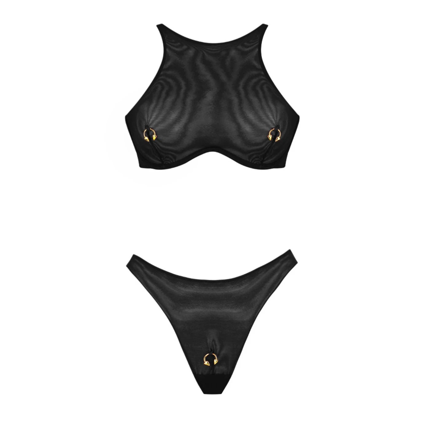 Vintage Inspired Bathing Suit with a Contemporary Edge