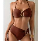 Vintage Inspired Bathing Suit with a Contemporary Edge