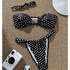Subtly Elegant Bathing Suit with a Refined Vintage Look