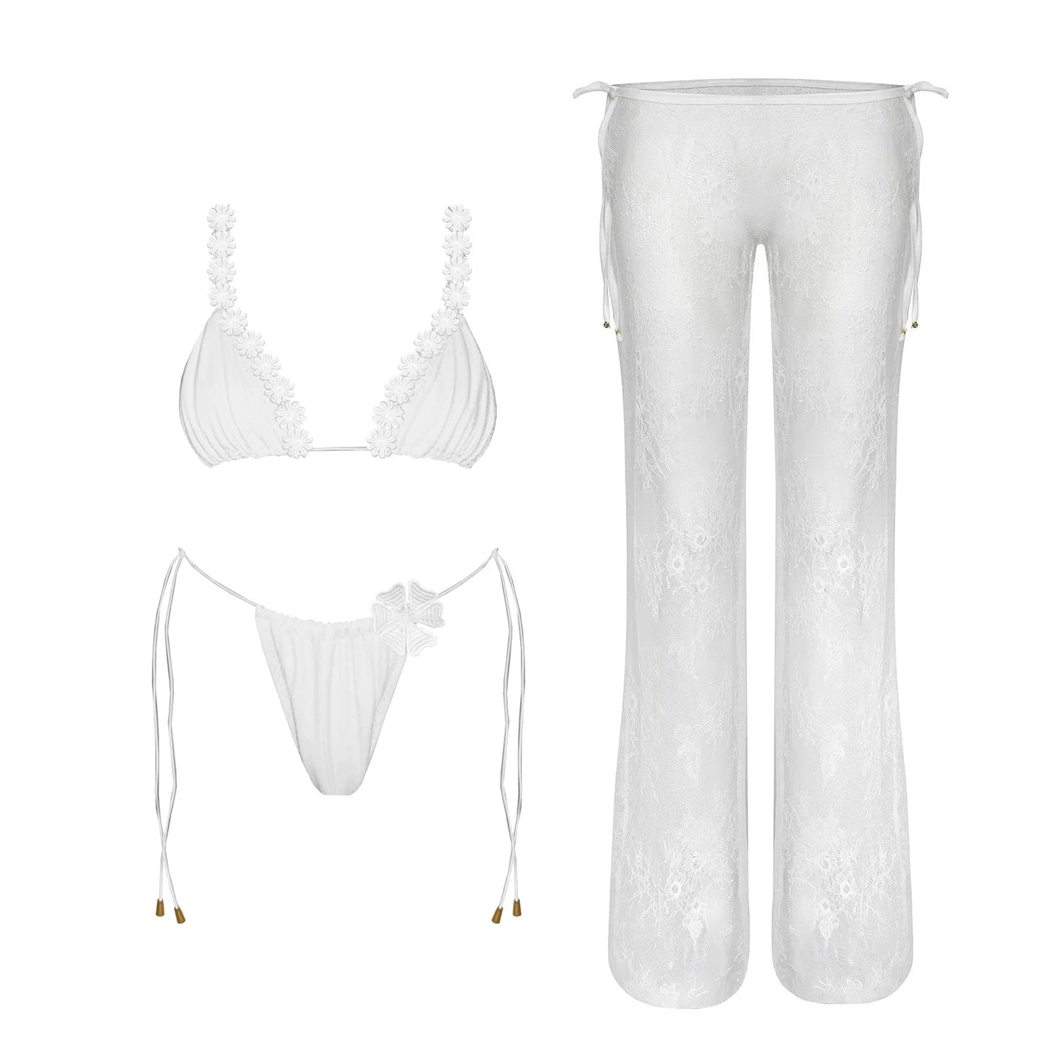 Classic Vintage Bikini with a Flattering Fit
