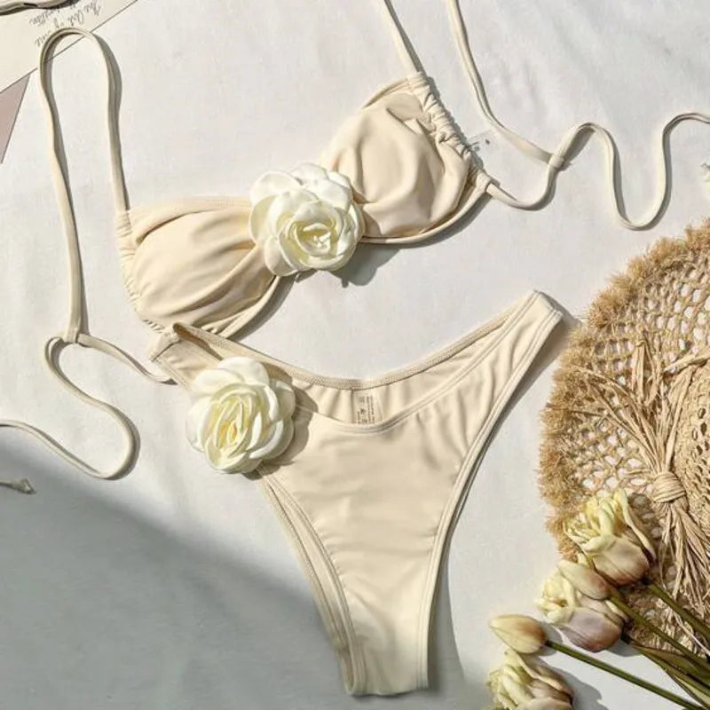 Finely Styled Bathing Suit with a Classic Vintage Look