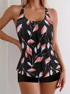 Casually Elegant Swimsuit with a Refined Edge
