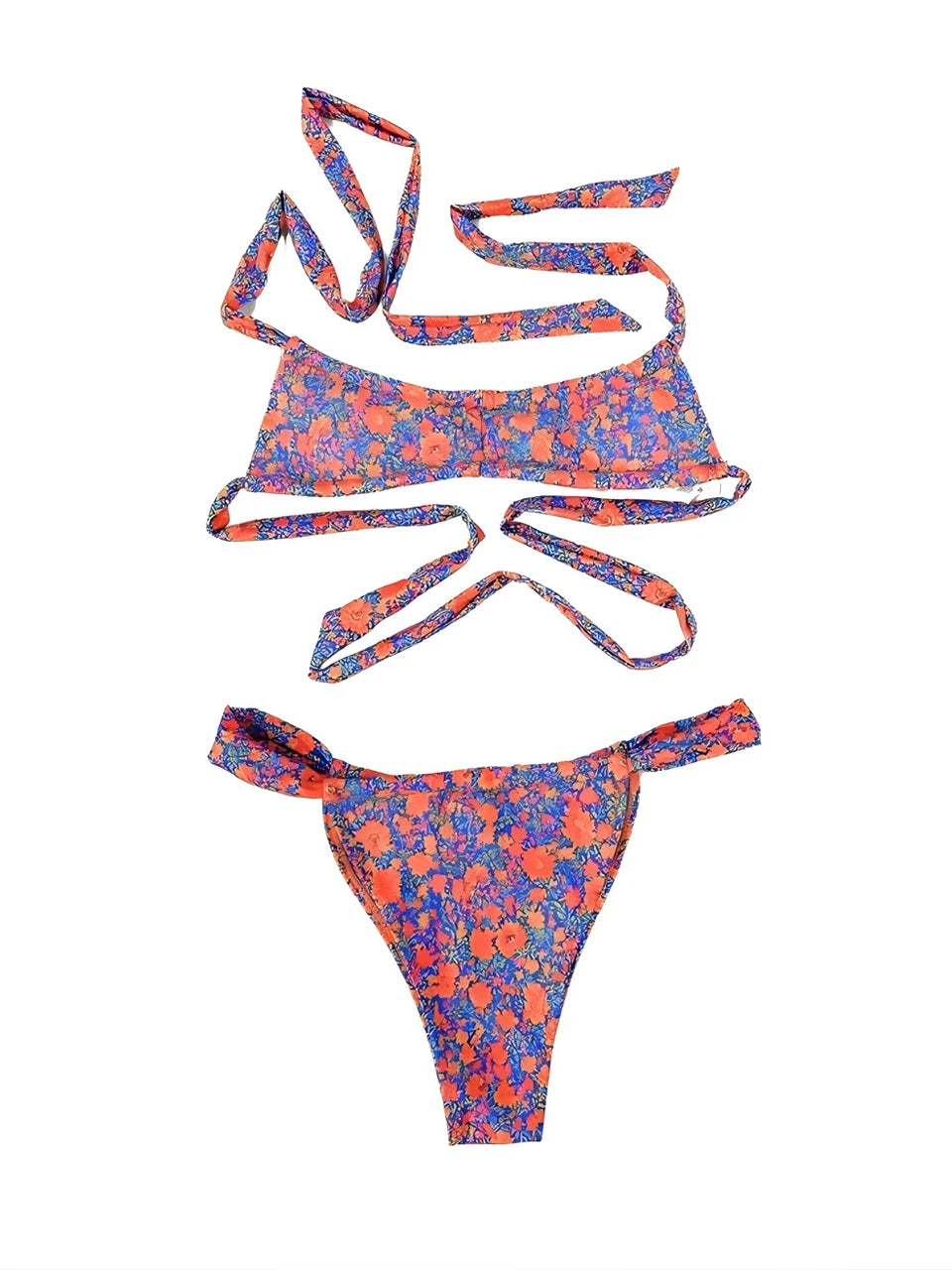 Classic Vintage Bikini with a Flattering Fit