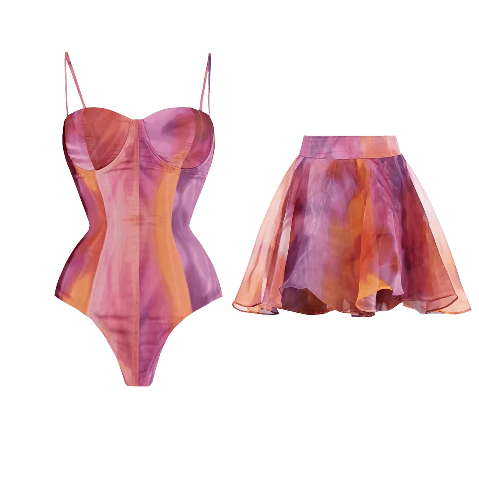 Casually Elegant Bathing Suit with a Refined Edge