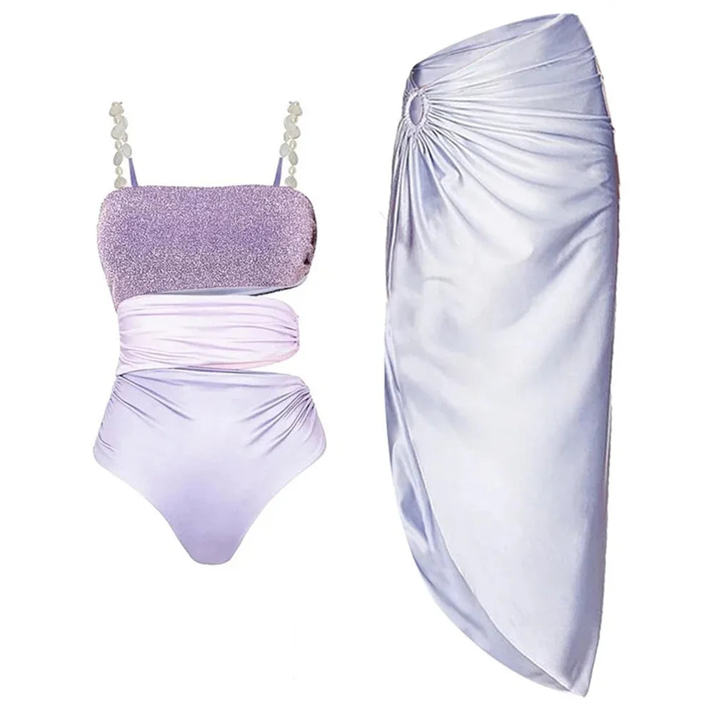 Finely Styled Bathing Suit with a Classic Vintage Look