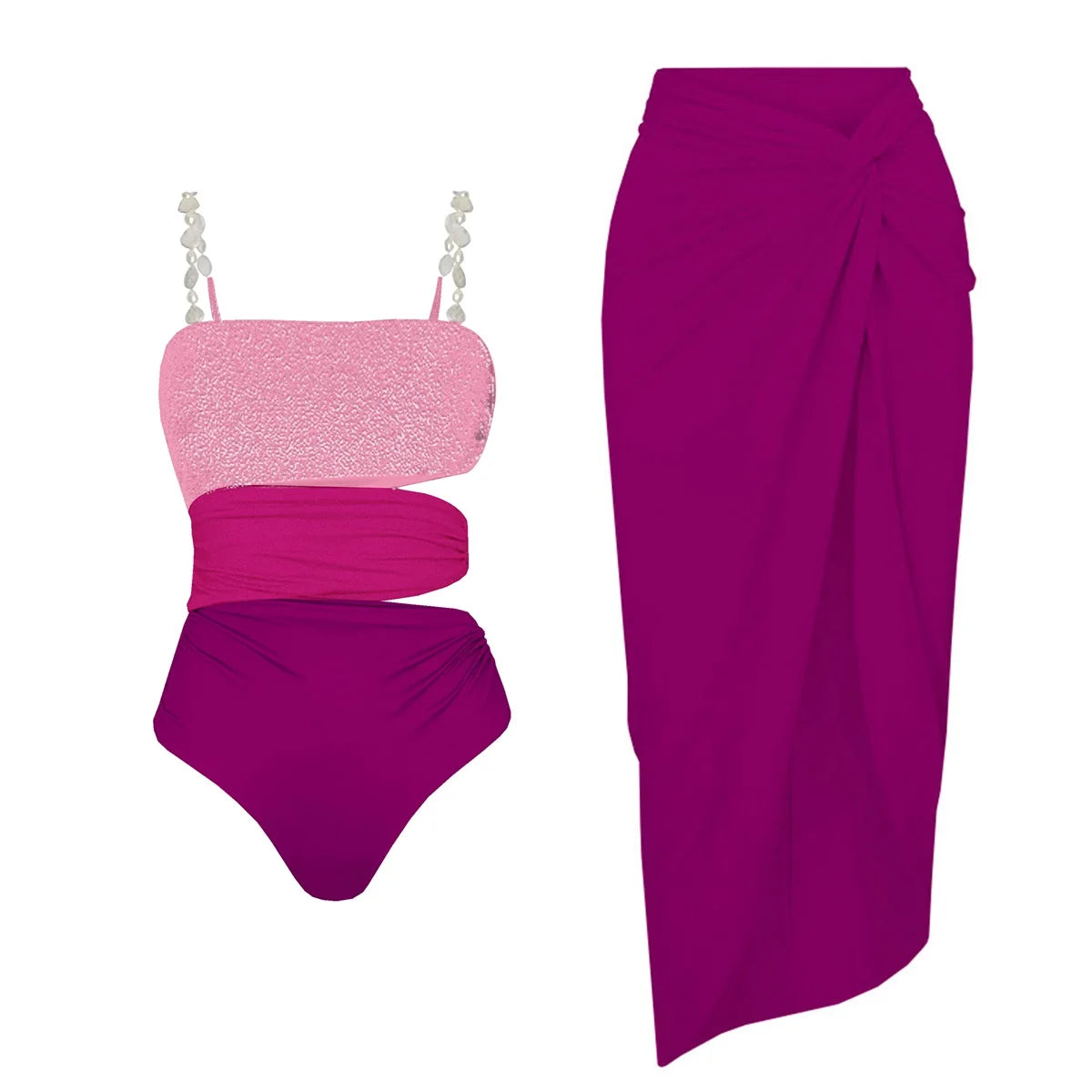 Finely Styled Bathing Suit with a Classic Vintage Look