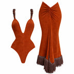 Classic Vintage Bathing Suit with a Flattering Fit