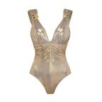 Subtly Elegant Bikini with a Refined Vintage Look