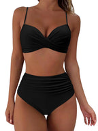 Classic Vintage Bikini with a Flattering Fit
