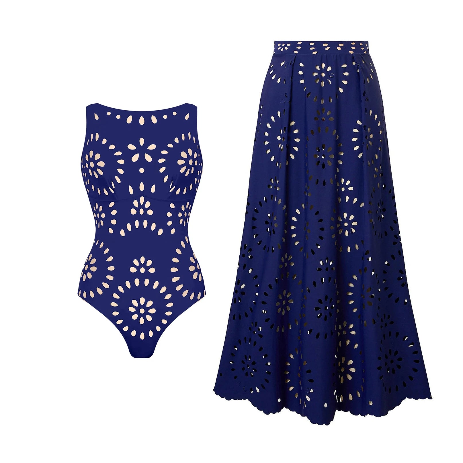 Classic Vintage Bathing Suit with a Flattering Fit