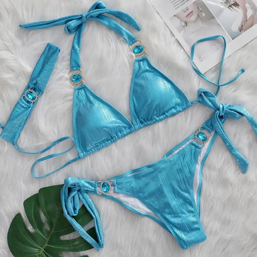 Subtly Elegant Bathing Suit with a Refined Vintage Look