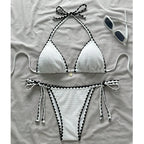 Beautifully Finished Bathing Suit in a Timeless Design
