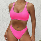 Subtly Elegant Bathing Suit with a Refined Vintage Look